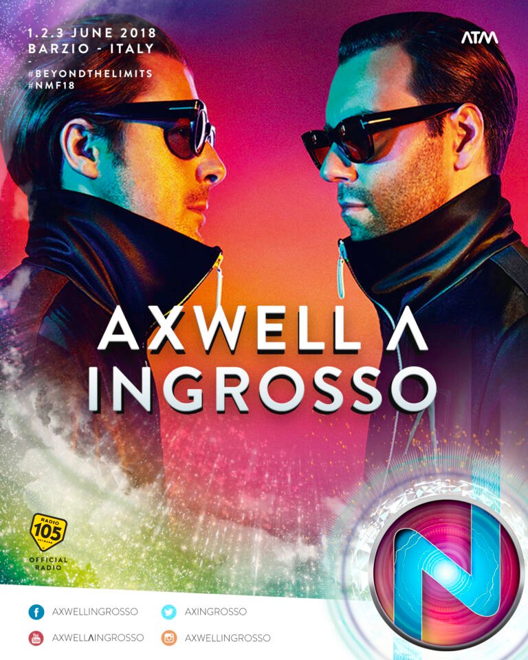 Axwell Λ Ingrosso annunciati per il Nameless 2018