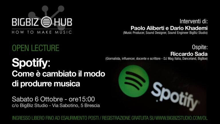 Spotify: come è cambiato il modo di produrre musica