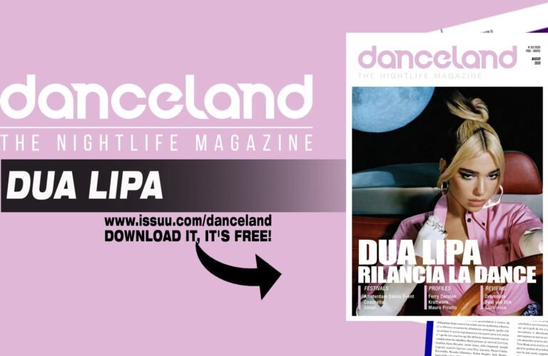 Danceland, la copertina a Dua Lipa, regina della dance