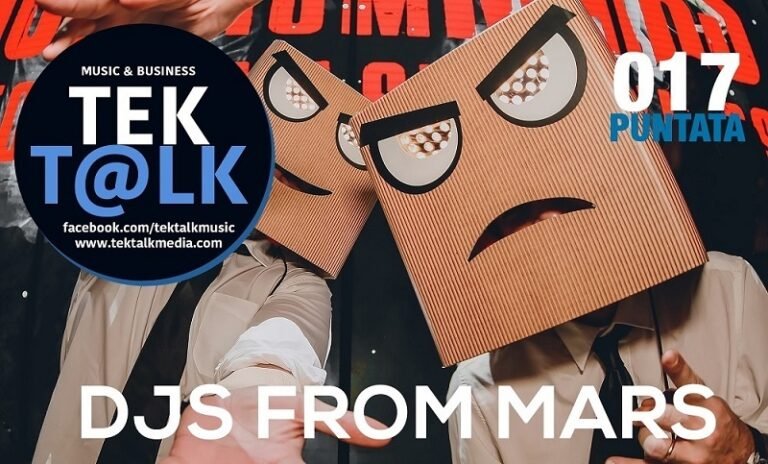 A TekTalk martedì 22 settembre i DJs From Mars