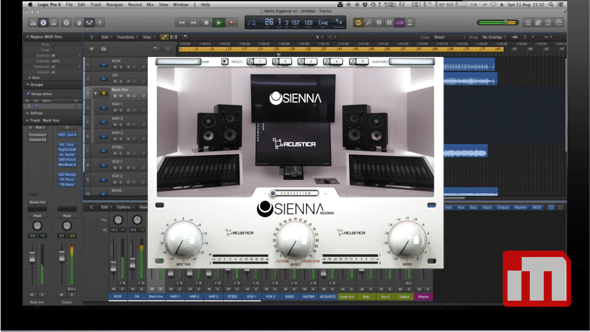 Sienna è il plug-in di Acustica Audio rivalutano le cuffie per il lavoro in studio