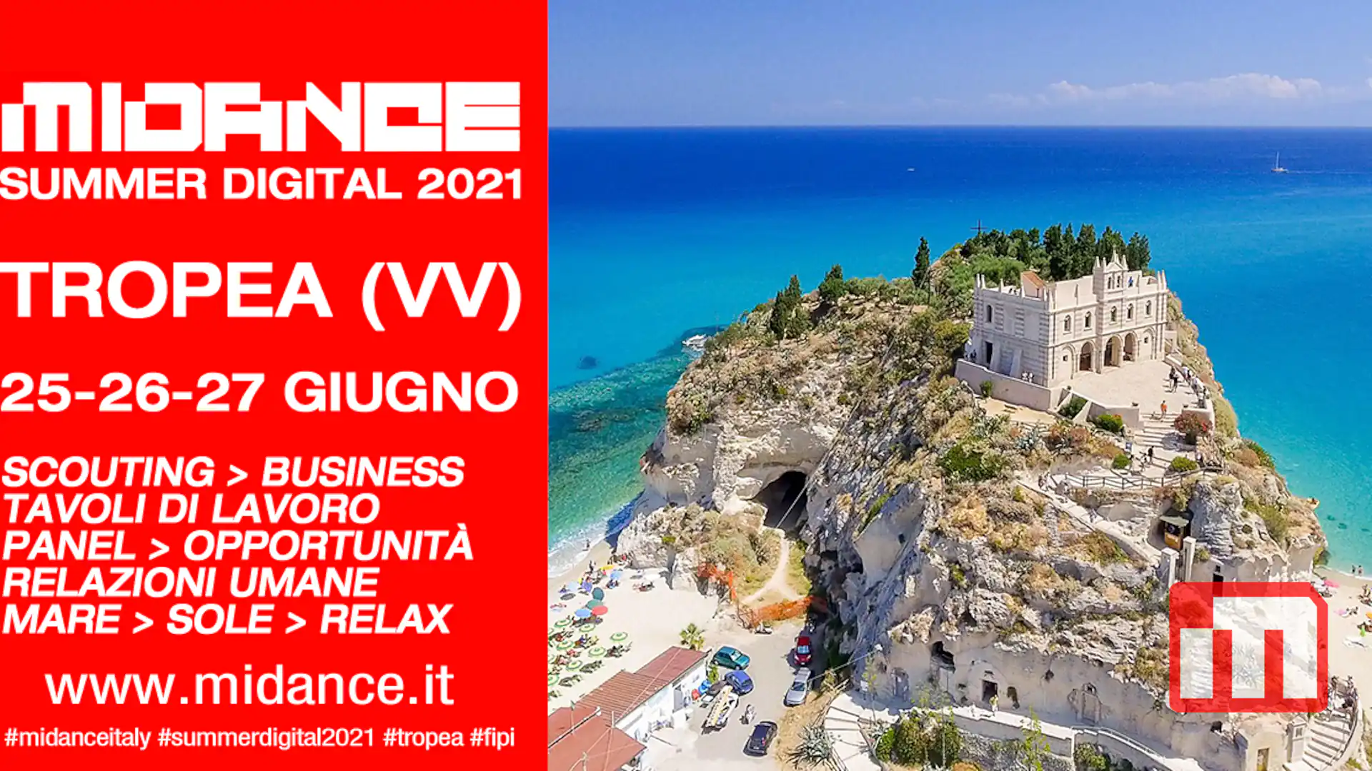 Midance & F.I.P.I. a Tropea per la Summer Digital 2021