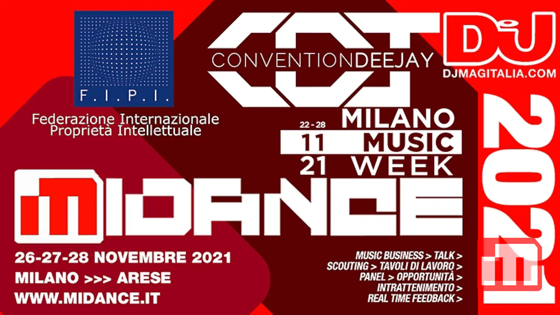 Midance, F.I.P.I. e Convention Deejay uniti nella Milano Music Week