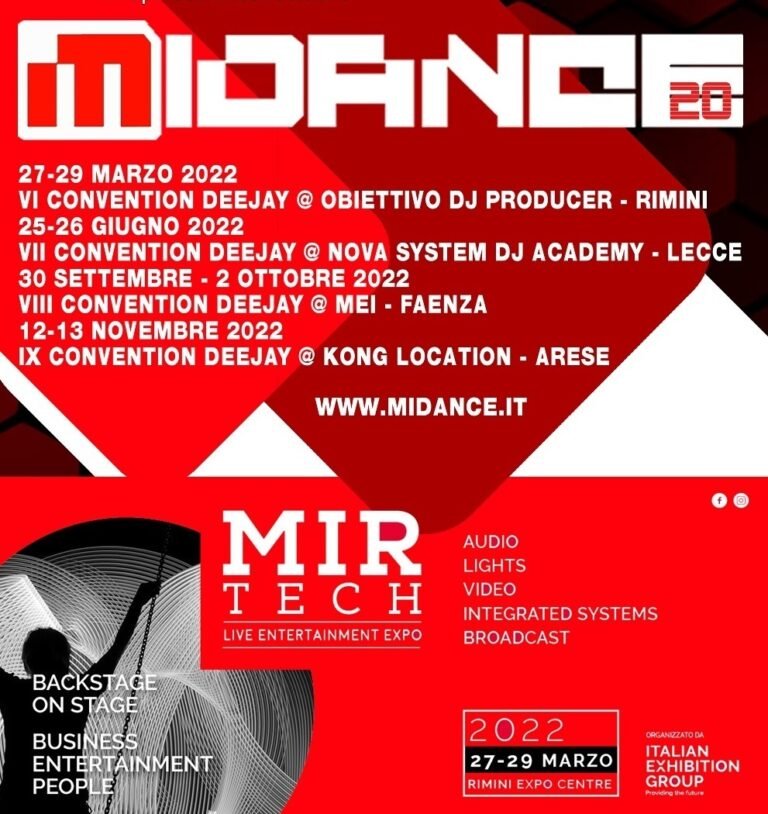 Midance al MIR Tech presenta Obiettivo DJ Producer
