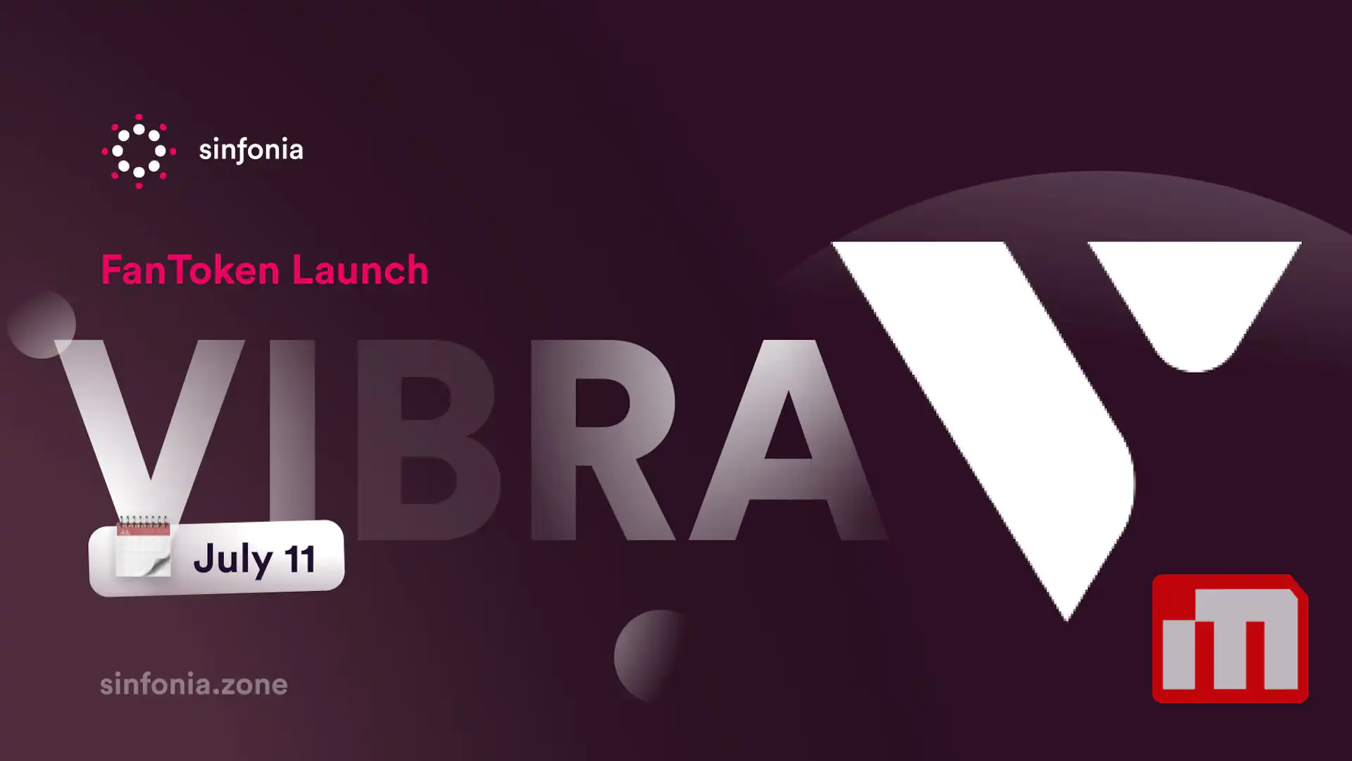 Vibranium lancia $VIBRA FanToken su Sinfonia