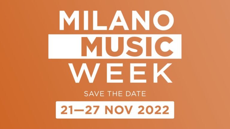 Annunciate le date della prossima Milano Music Week