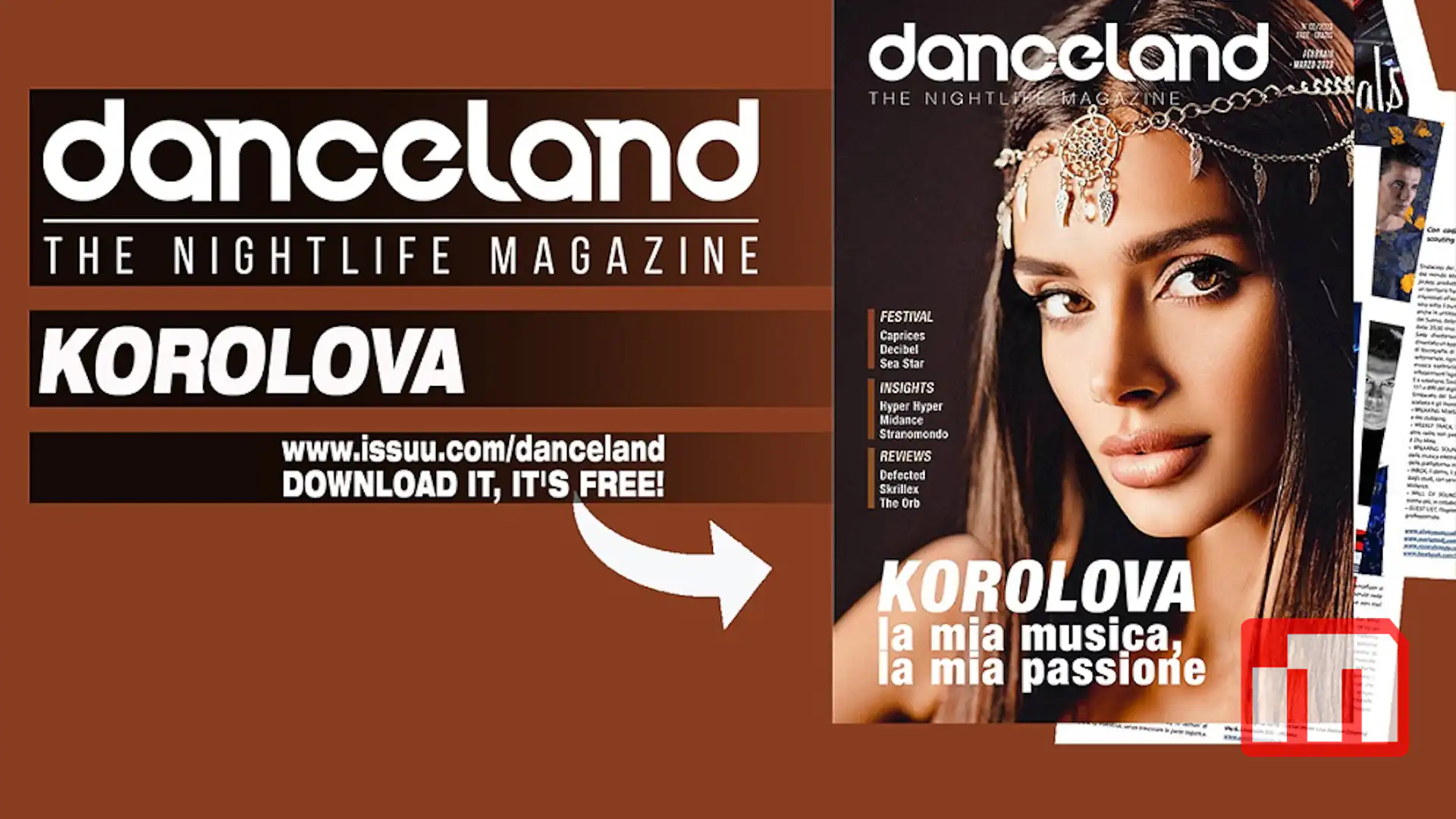 Danceland febbraio / marzo 2023 è on line!