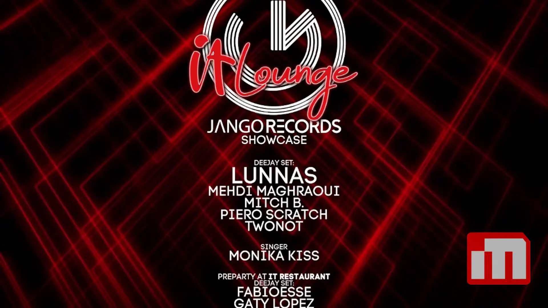 Il 28 aprile Jango Records Showcase all’IT Lounge Ibiza