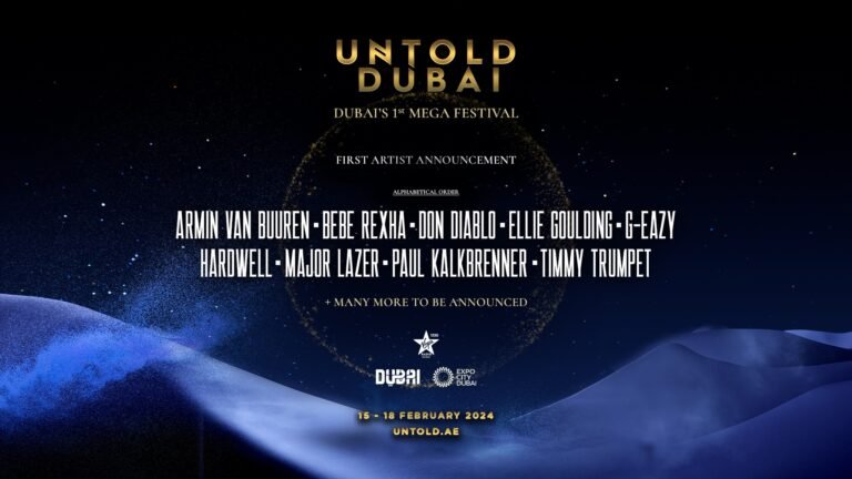 UNTOLD Dubai presenta la line-up