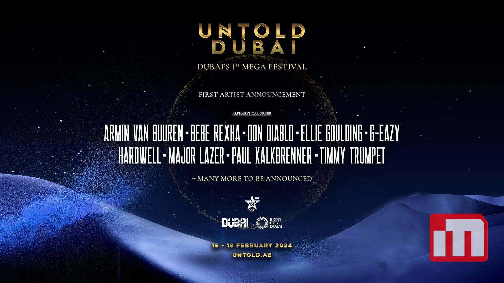 UNTOLD Dubai presenta la line-up