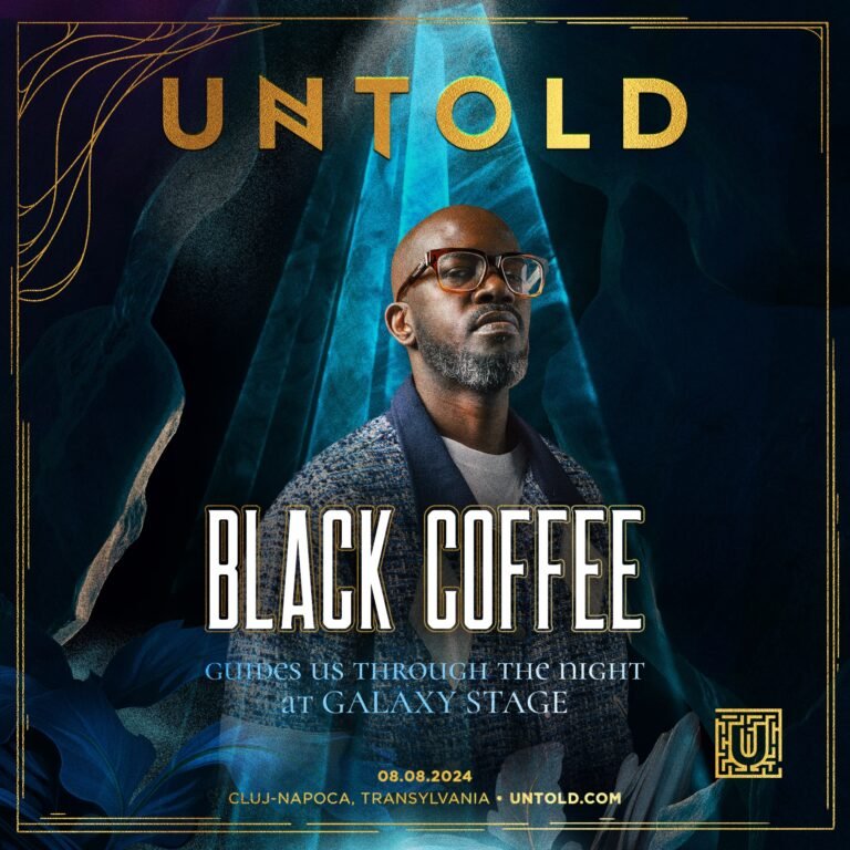 Black Coffee headliner al Galaxy Stage dell’UNTOLD Festival