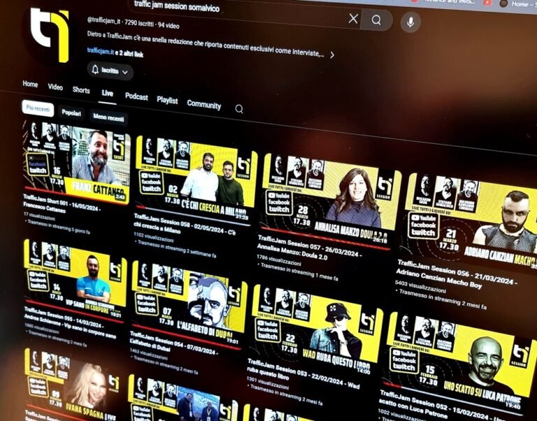 Il vodcast TrafficJam diventa Short e mantiene la versione Session mensile