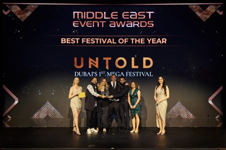 UNTOLD Dubai al top di Middle East Event Awards 2024