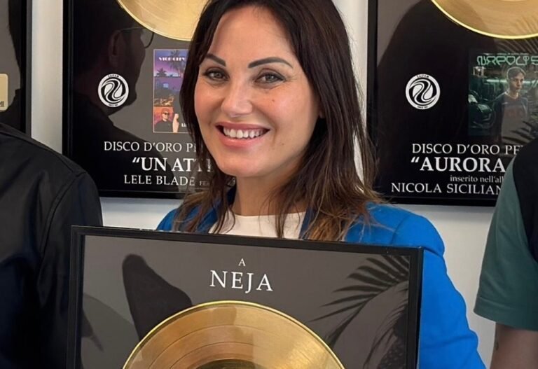 Disco d’oro e nuovo singolo per Neja