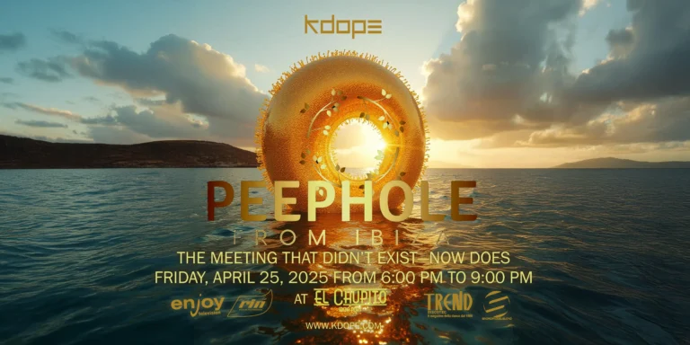 Raduno di discografici a El Chupito di Ibiza Town con Peephole From Ibiza