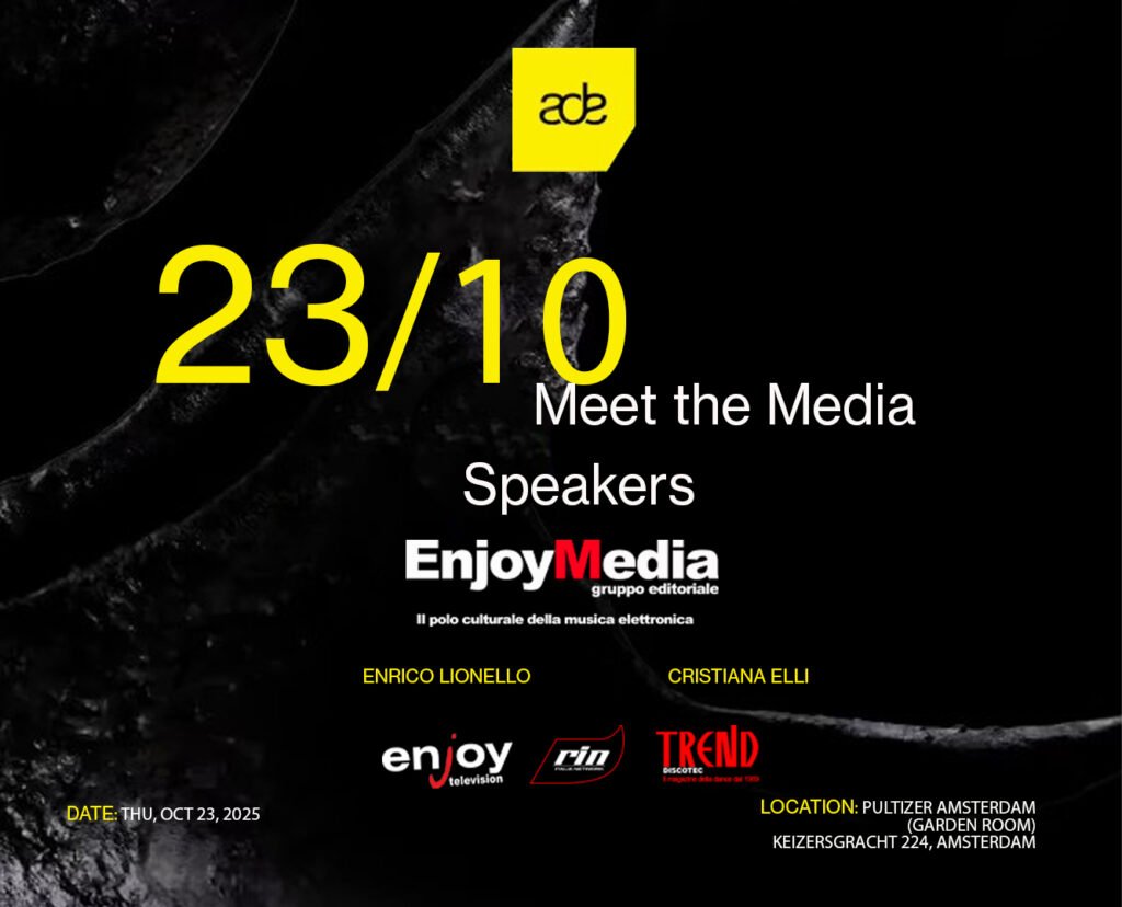 Enrico Lionello e Cristiana Elli unici italiani selezionati per l’evento “Meet the Media” all’ADE 2025